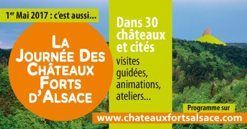 1er mai journée des Châteaux Forts d'Alsace