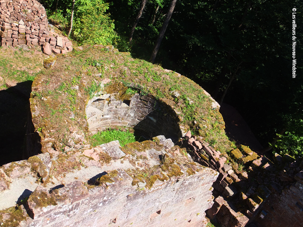 barbacane du château Nouveau-Windstein