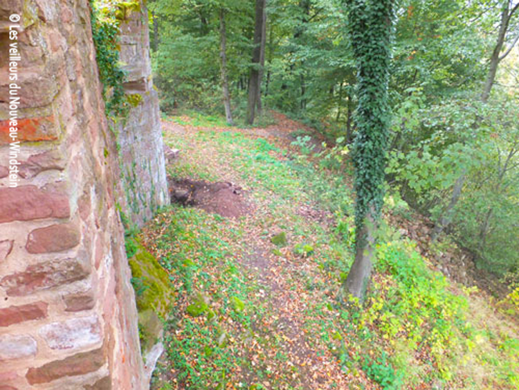 barbacane coté sud avant