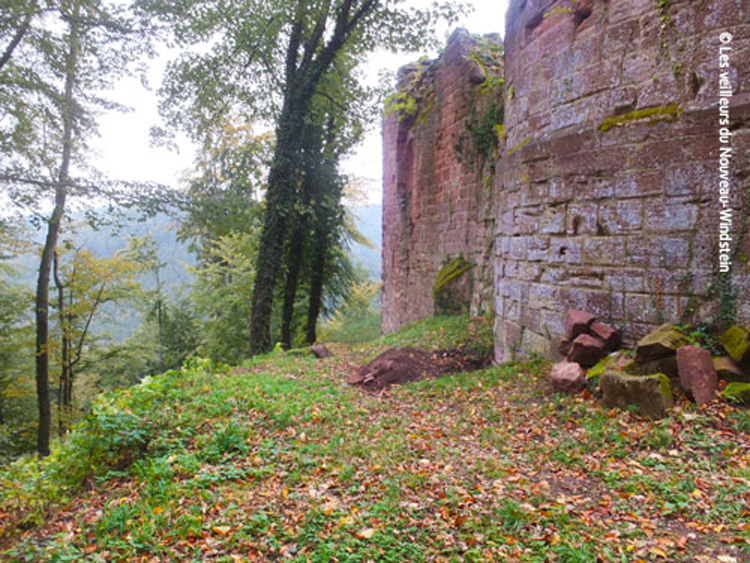 Dégagement barbacane coté sud
