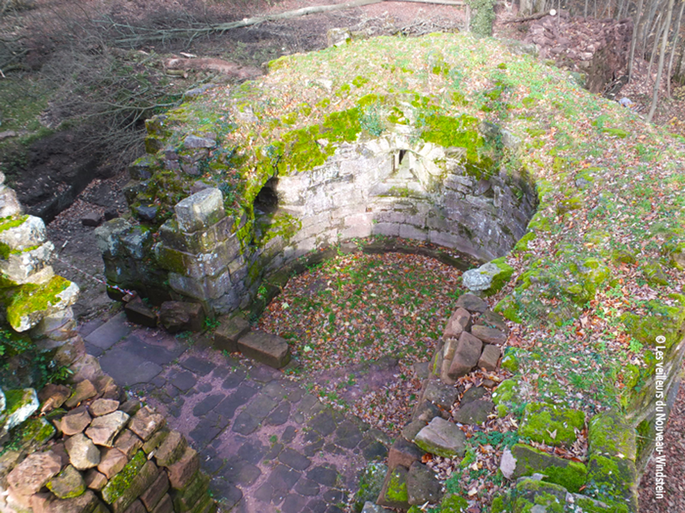Dégagement barbacane intérieur