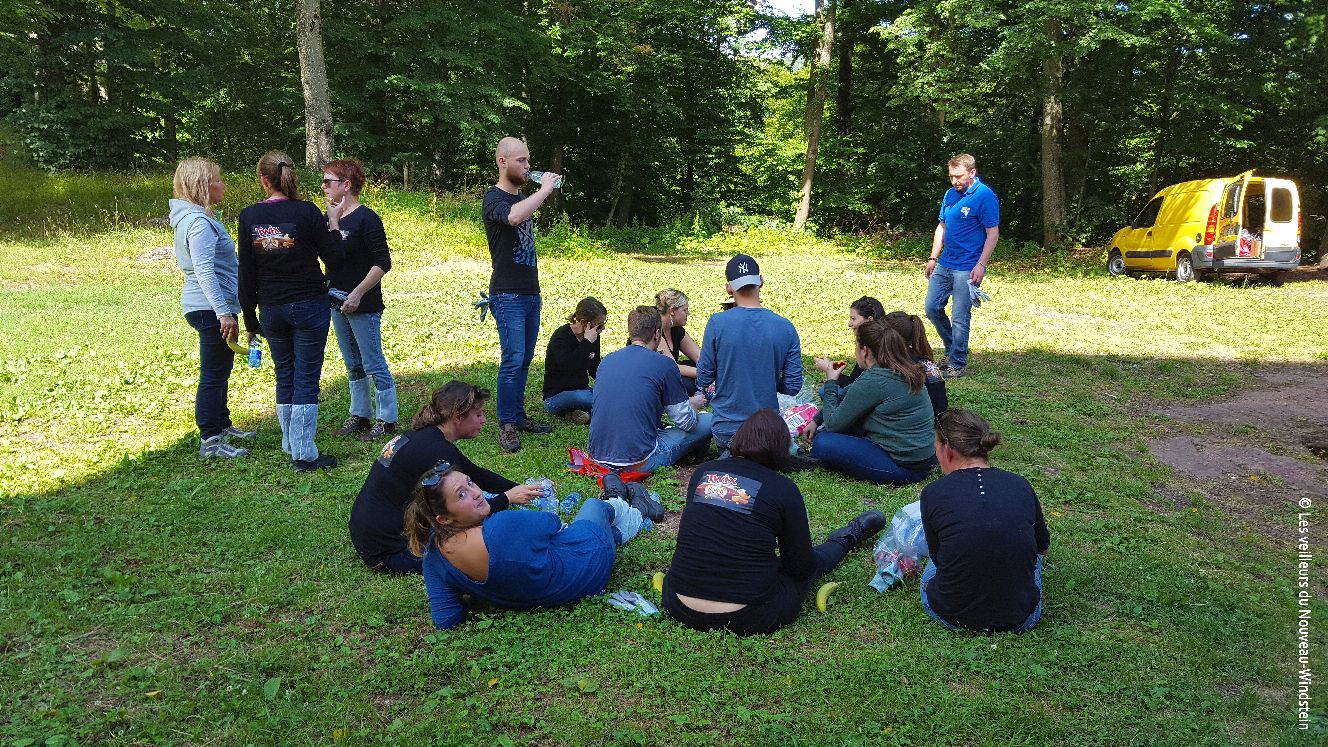 groupe journée caritative mars chocolat france windstein