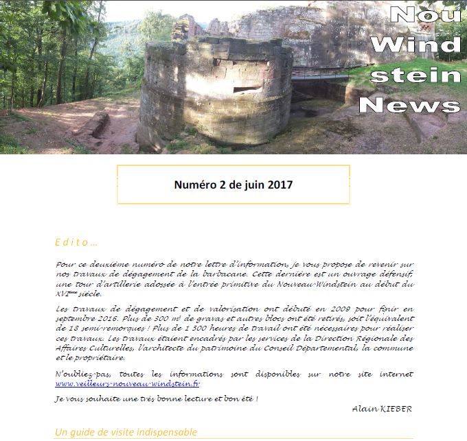 Newsletter windstein