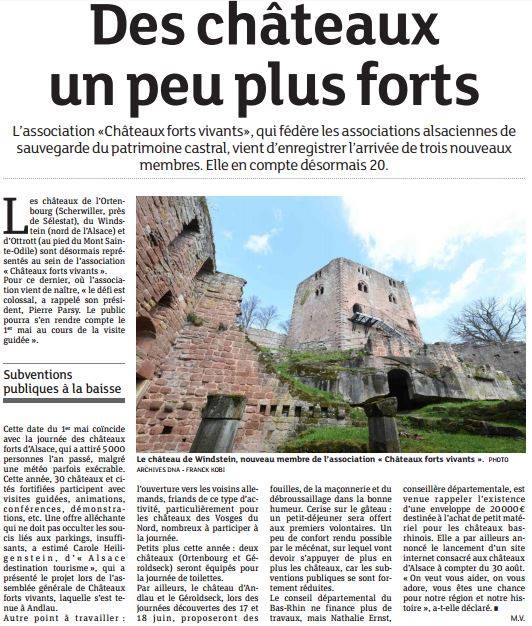 DNA châteaux windstein