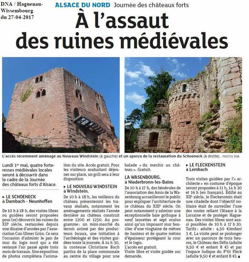 DNA châteaux windstein