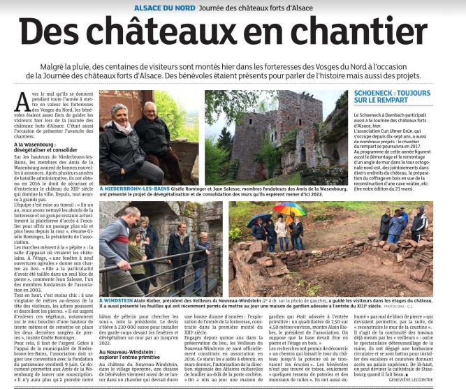 DNA châteaux windstein