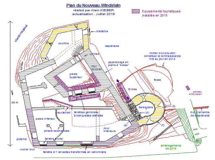 plan château nouveau-windstein